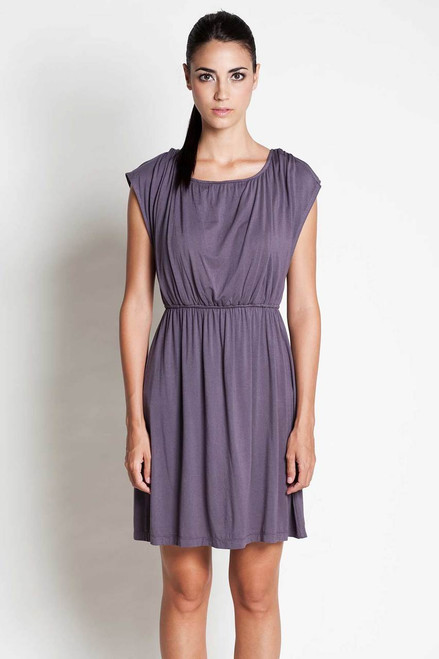 Dote Nursingwear Noir Nursing Dress, Grey Dote Nursingwear Noir Nursing Dress, Grey