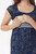 Mothers En Vogue Sage Sleeveless Lace Nursing Dress, India Ink Blue Mothers En Vogue Sage Sleeveless Lace Nursing Dress, India Ink Blue