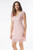 Mothers En Vogue Sage Sleeveless Lace Nursing Dress, Antique Pink