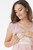 Mothers En Vogue Sage Sleeveless Lace Nursing Dress, Antique Pink