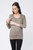 Ripe Maternity Winter Nursing Batwing Tee, Biscuit