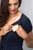 Love Milk Charlotte Nursing Dress, Midnight Blue