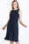 Mothers En Vogue Maya Swing Nursing Dress, India Ink Blue Mothers En Vogue Maya Swing Nursing Dress, India Ink Blue