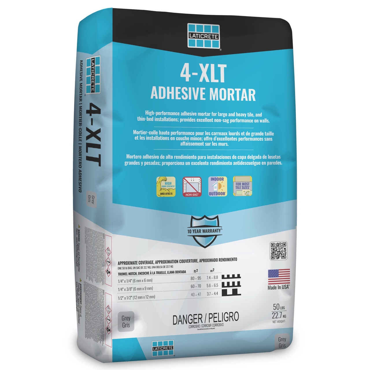 Laticrete 4-XLT Thin-Set - 50 lbs