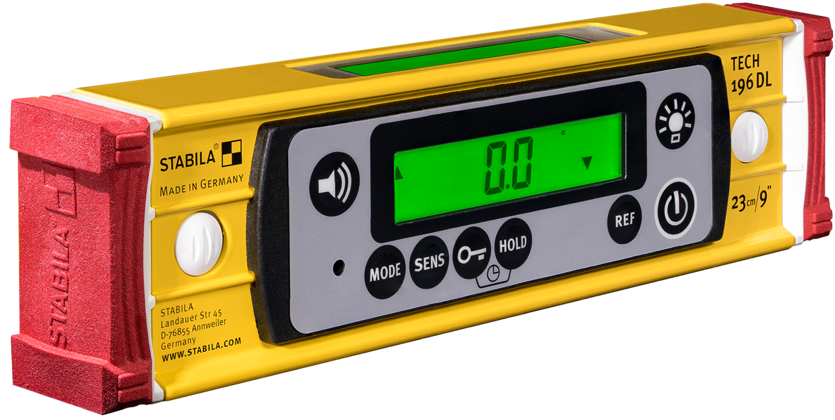Stabila TECH 196 DL Digital Spirit Level with Case STABILA TECH 