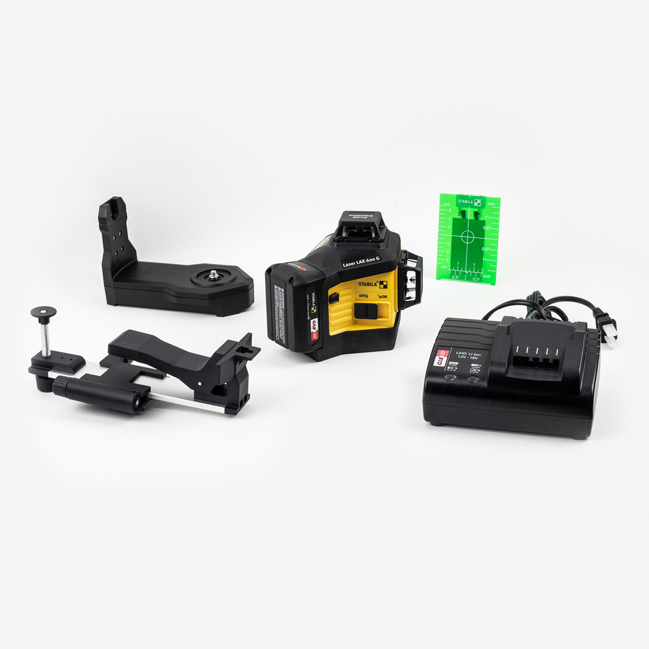 Stabila LAX 600G - 3 Plane x 360° Green Beam Laser Kit