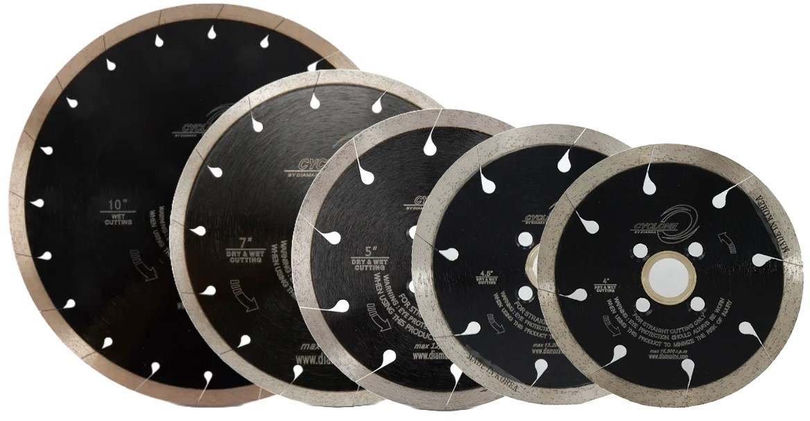 Diamax Cyclone Continuous Rim Blade
