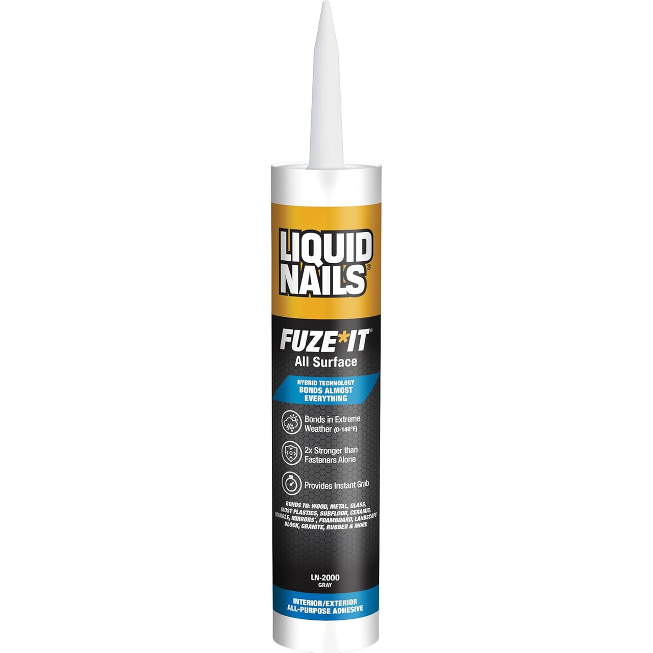 ボンドです Liquid Nails Fuze It Construction Adhesive - 9 oz