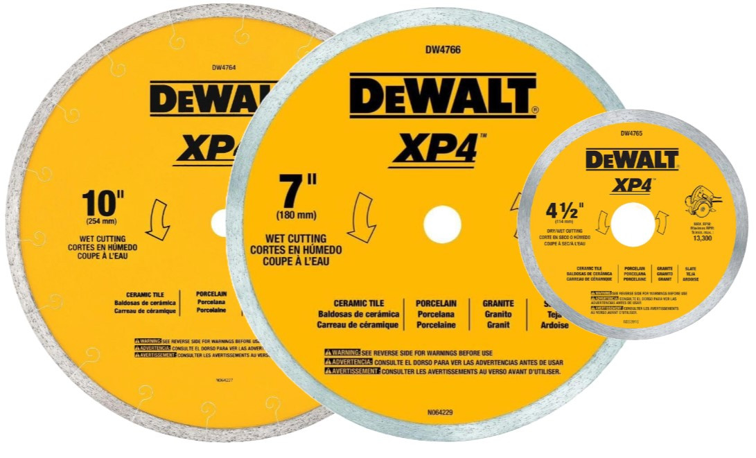 【ひまわり】DWE ④ (4/5) DEWALT Premium XP4 Wet Tile Blade
