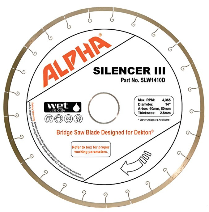 Alpha Silencer III for Dekton Blade