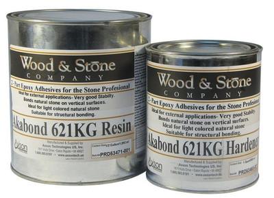 Axson Akabond 621 KG Epoxy (3 Quart Unit - 1/2 Gallon Part A & 1 Quart Part B)