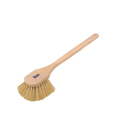 Tampico Acid Scrub Brush, 20" Handle