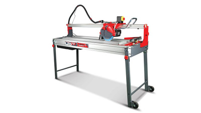 Rubi Tile Saw DS-250-N 1500 Zero Dust (3hp) 60"-10"blade (1"arbor) Laser & Level 120V