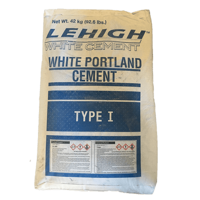 Lehigh Type 1 White Cement (94 lbs)