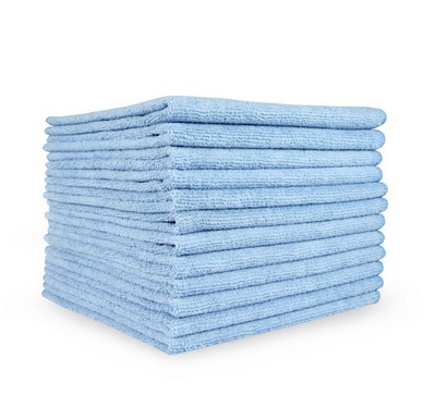 Microfiber Terry ClothBlue 16" X 16" (12PK)