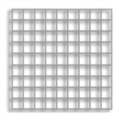 Stucco Tile Mesh 2"x 2", 28" x 96" Sheets