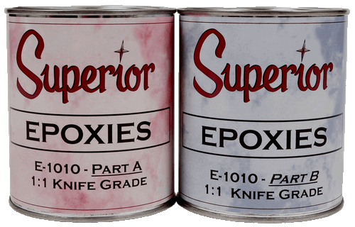 Superior E-1010 Epoxy Adhesive - Knife Grade - 2 x Quart