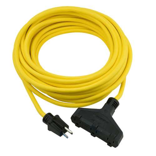 addlon 50FT 16/3 Lighted Outdoor Extension Cord with 3-Plug