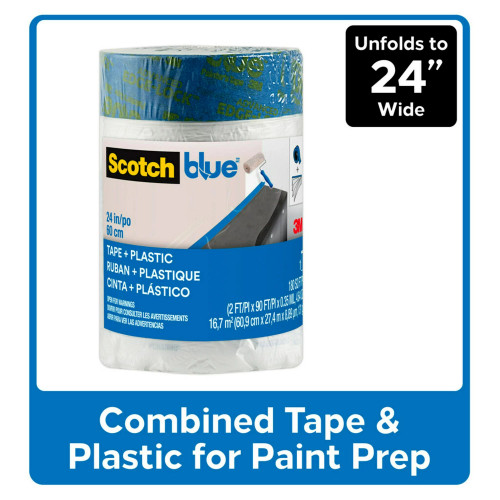 3M Scotch-Blue Painters Tape and Film 24"