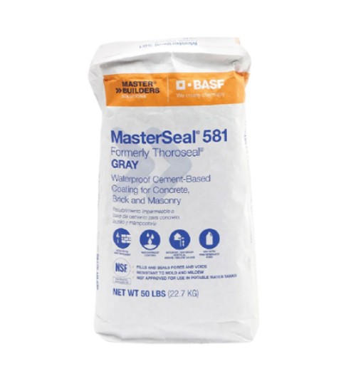 MasterSeal Thoroseal Cement-Based Waterproof Coating (50 lbs.)