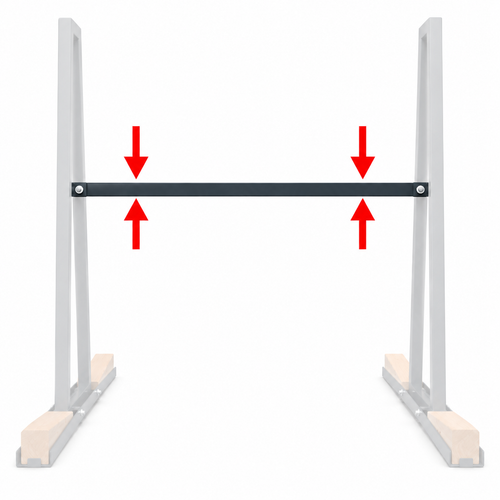 Abaco Standard A-Frame Crossbar Only - TAF060-001