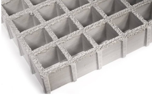 Molded Fiberglass Grate with Grit