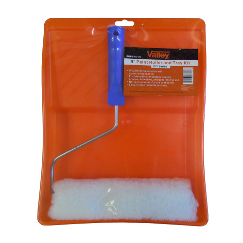 Valley 9" Paint Roller and Poly Tray Kit
