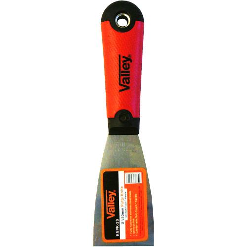 Valley 2" Flex Stainless Steel Putty Knife – Soft-Touch Handle
