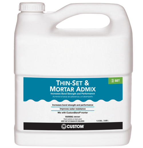 Custom Thin-Set & Mortar Admix - 1.5 Gallon