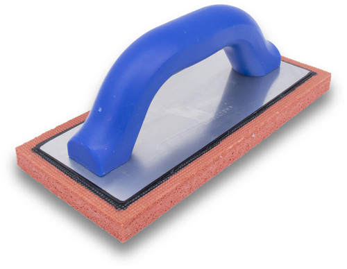 Marshalltown Red Fine Rubber Float - 4" x 9" x 5/8"
