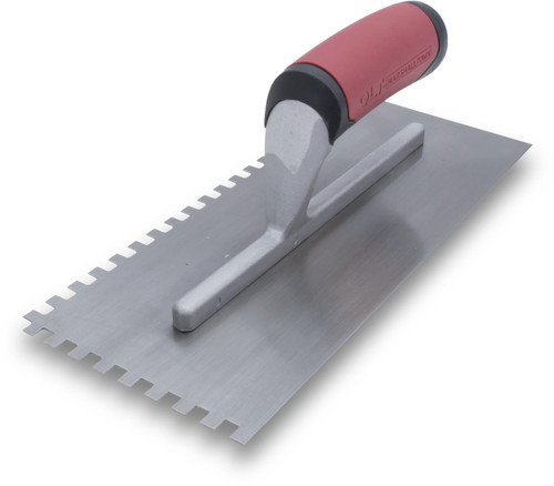 Marshalltown QLT Notched Trowels – Spot Welded - 11" x 4-1/2"