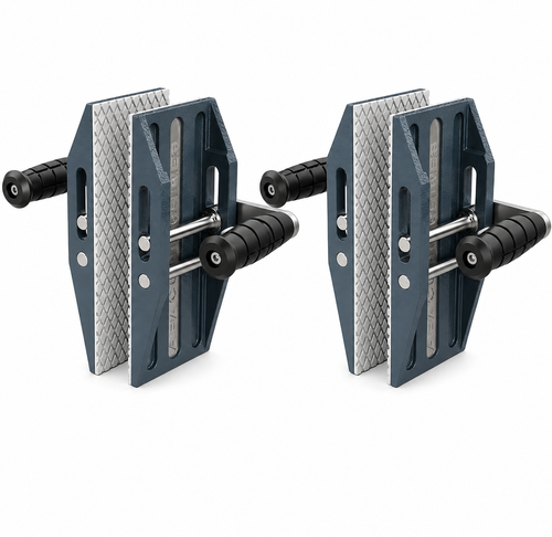 Abaco Double Handed Carry Clamps Gray Rubber - Pair