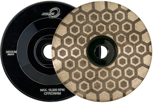 Diamax Cyclone Hex Flat Resin Cup Wheel