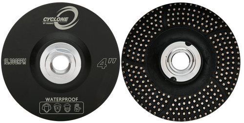 Diamax Cyclone 4" Diamond Cluster Grinding Wheel