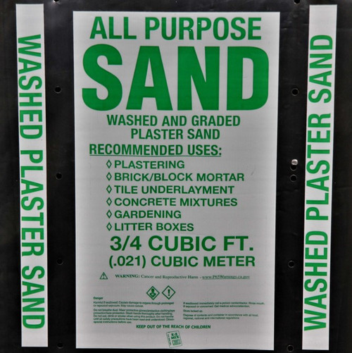 PMP Bagged Washed Plaster Sand - 50 lb