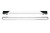 Schluter Kerdi-Line 3/4" Frame Grate Assembly Kit - Solid Grate