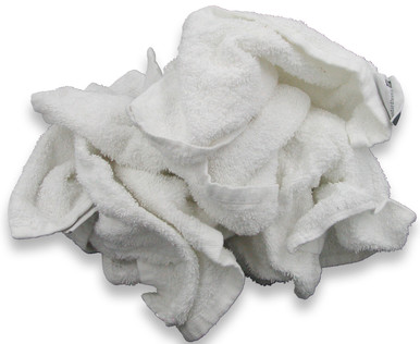 Premium Terry Cloth Rags, 50# Carton