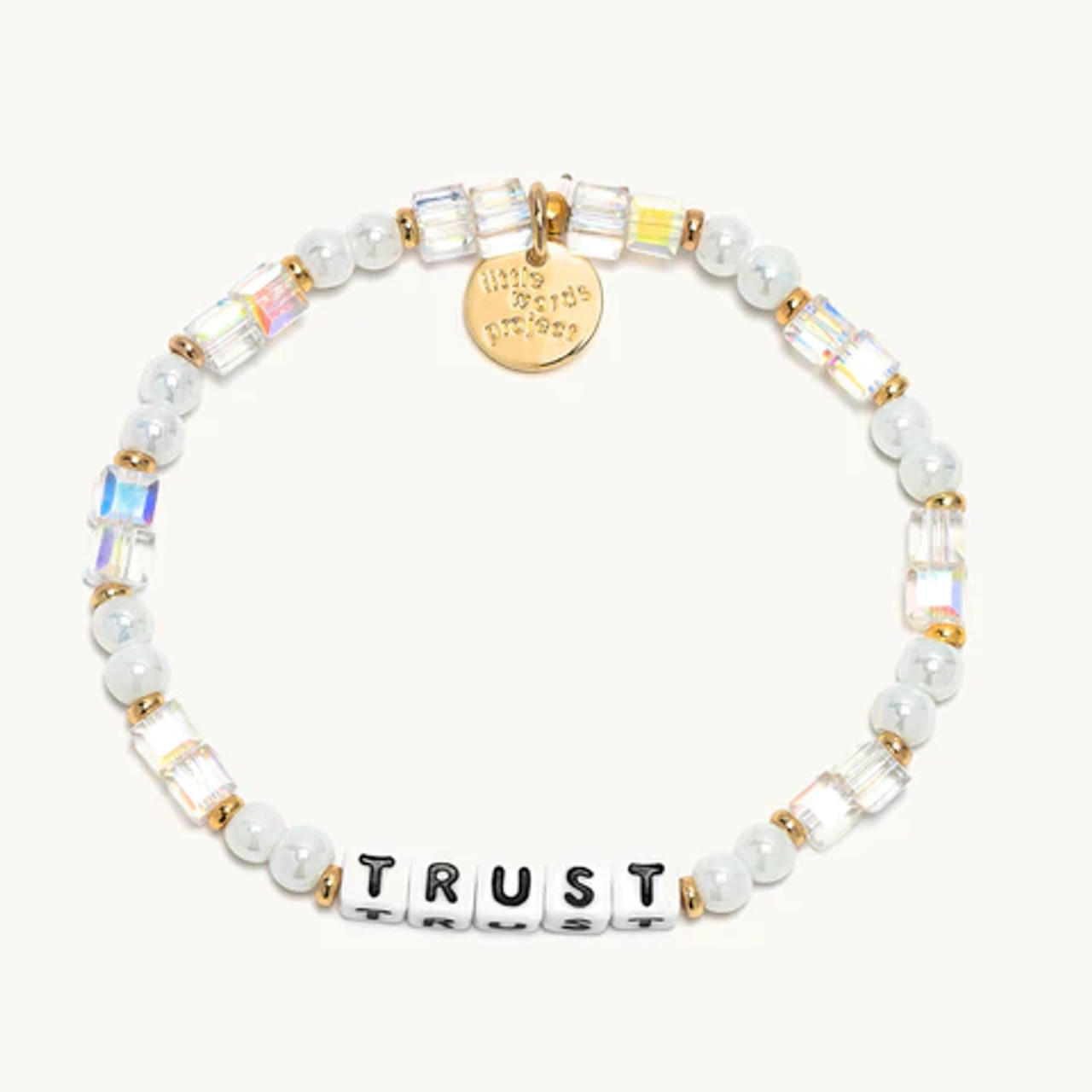 Sunshine- Gold Plated  Beaded Bracelets - Little Words Project