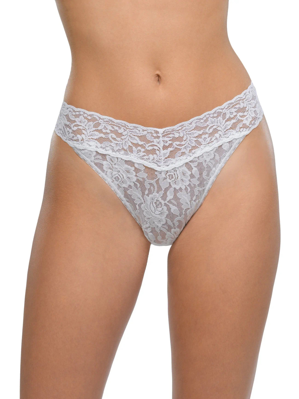 Hanky Panky Signature Lace Original Rise Thong, Rolled - Monkee's