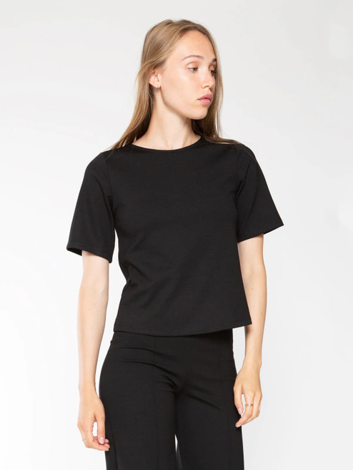 Ripley Rader Ponte Short Sleeve Top Extended