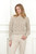 Zero Degrees Stich Sweater in Oatmeal