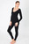 Nikibiki Ribbed Long Sleeve Jumpsuit