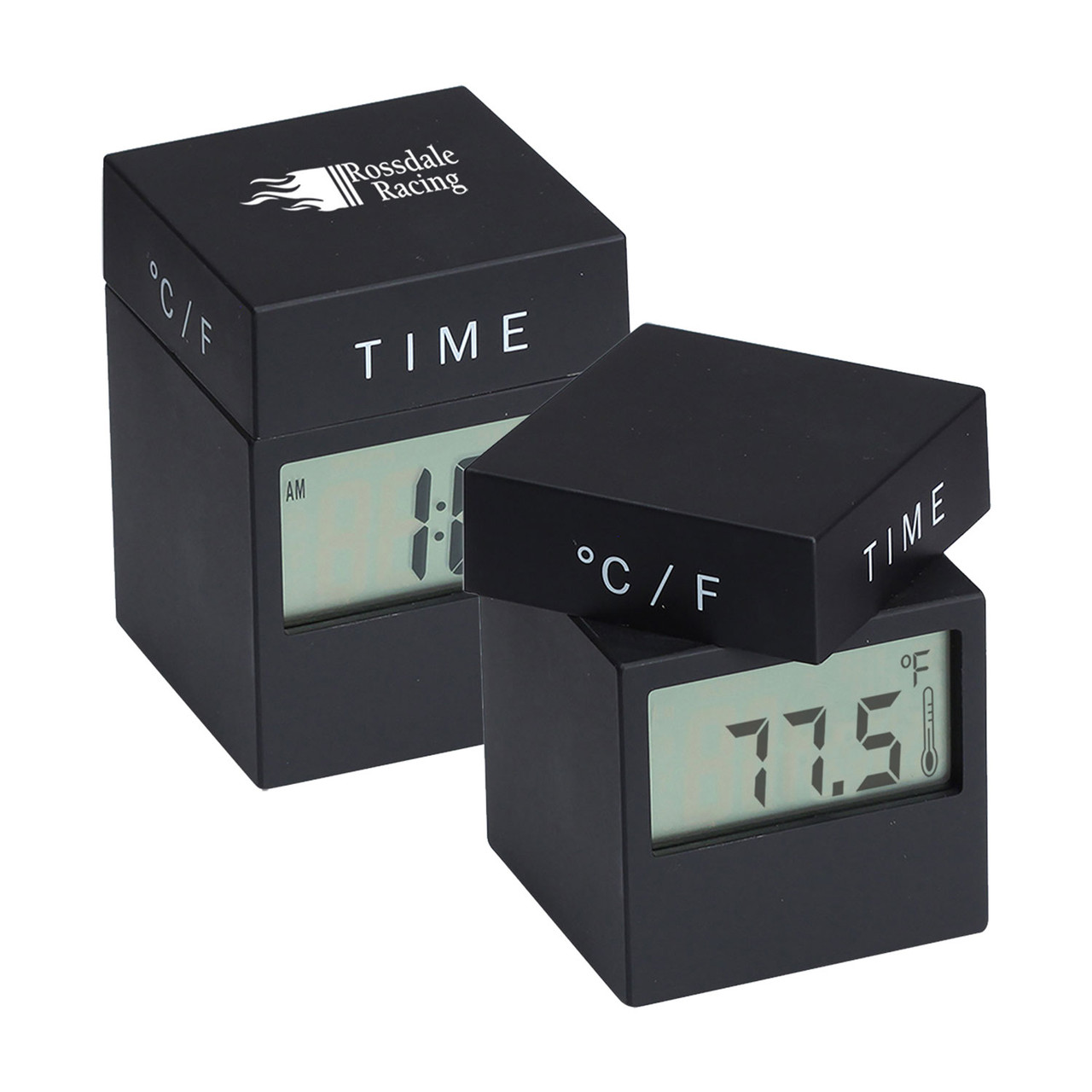 MoMA® Promotional Custom Branded 4-in-1 Twist Clock