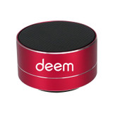 Round Metallic Bluetooth Custom Speaker