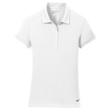Nike® Golf Dri-FIT Solid Icon Pique Custom Polo Shirts - Women's - view 3