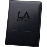 Refillable Custom Portfolio w/ Lined Notepad - 9.5"w x 12.8"h