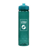 Translucent Promotional Water Bottle w/ Bubble Grip - 24 oz. - view 1