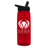 Translucent Promotional Sport Bottle w/ Flip Straw Lid - 26 oz. - view 8