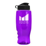 Translucent Promotional Sports Bottle w/ Flip Lid - 27 oz. - view 1