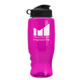 Translucent Promotional Sports Bottle w/ Flip Lid - 27 oz. - view 4